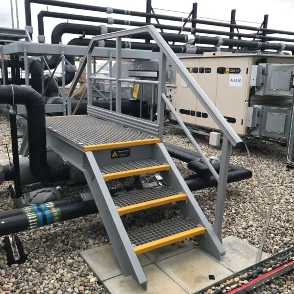 FRP GRP Handrail platform Pultrusion Tube with Anti-UV Corrosion Resistance fiberglass frp ladder FRP handrail railing system