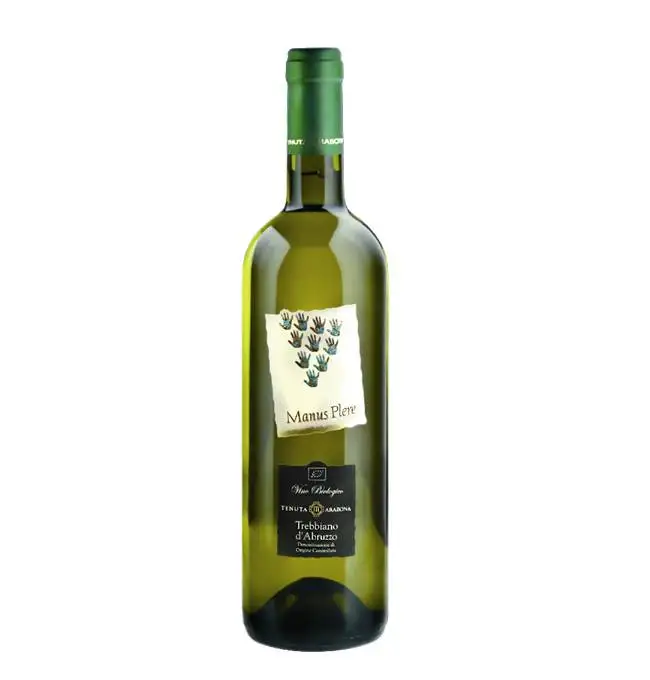 Высококачественное итальянское био 75cl Trebbiano виноград доктор белое вино для оптовой продажи