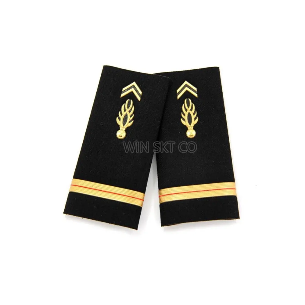Custom Shoulder Epaulettes Ceremonial Defense Uniform Epaulettes Designers Custom Made Epaulettes
