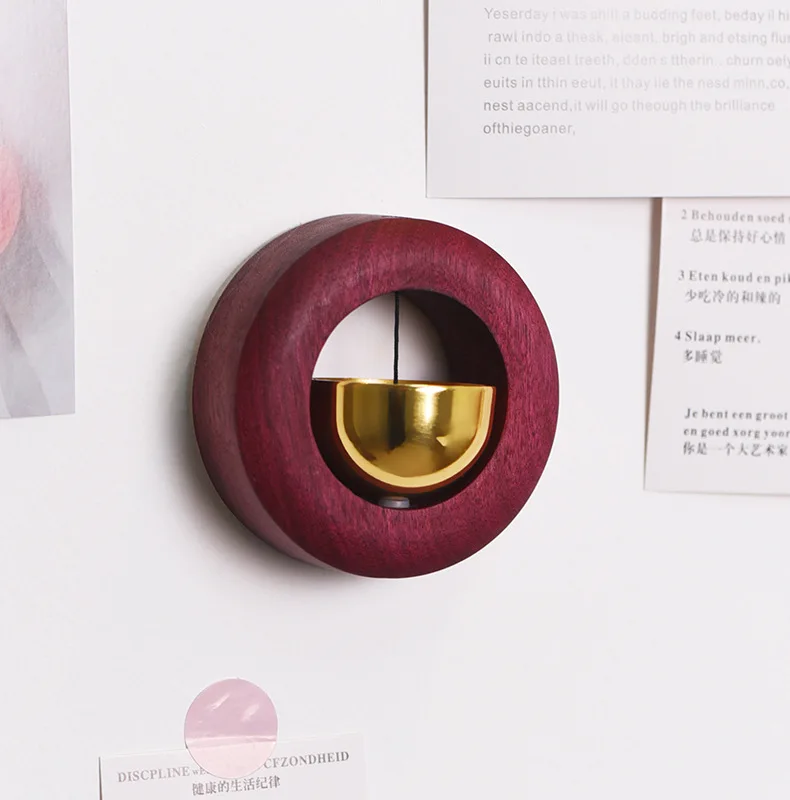 Amazon Hot Selling Metal Knock the wind bell Wind Chimes Gifts  Custom Logo Japanese door sucking Wind Chimes