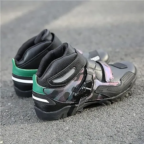 OEM Customized High Quality Waterproof off Road with Adjustable Laces Men Ankle racing shoes