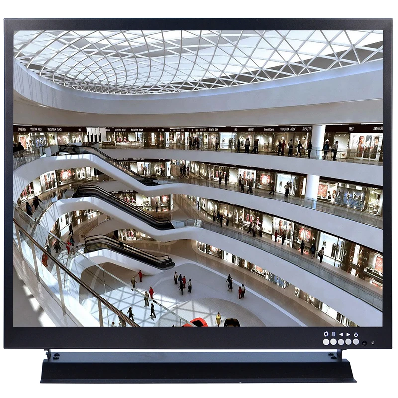 19 Inch High-Performance HD LED Monitor Refresh Rate 75 Hz FHD Pixels Wall Mount Slim & Stylish Design HDMI VGA