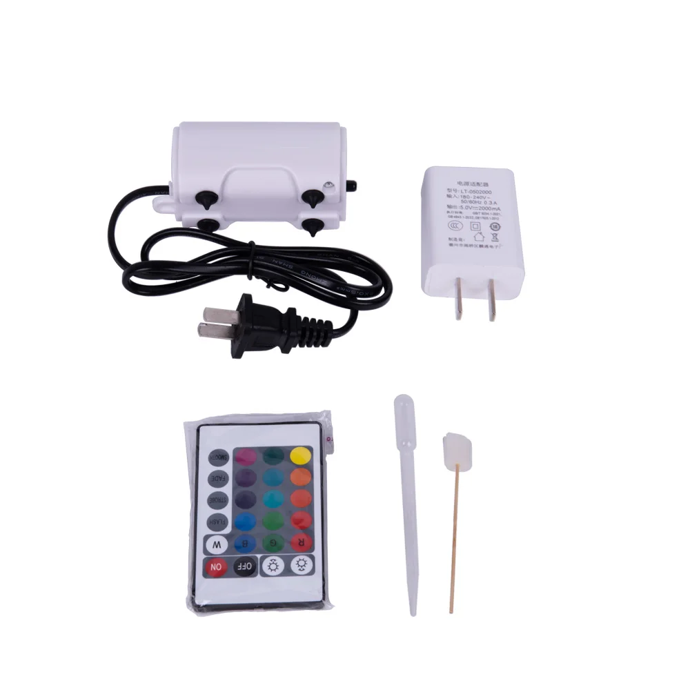 Office lightweight healing 2L jellyfish tank with aquarium oxygenation pump for jellyfish