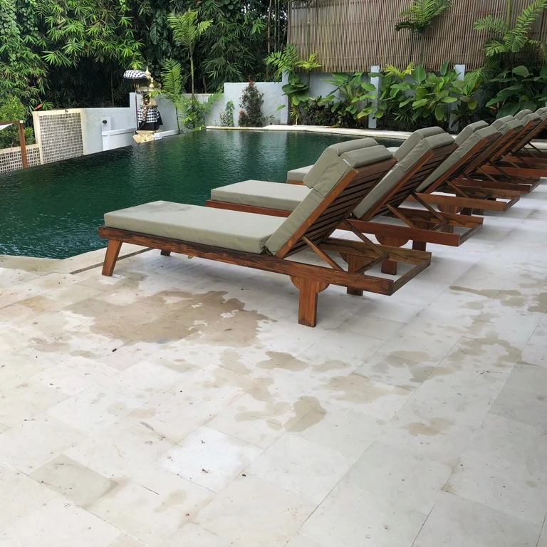 Наружное напольное покрытие белый известняк напольные плитки Бали