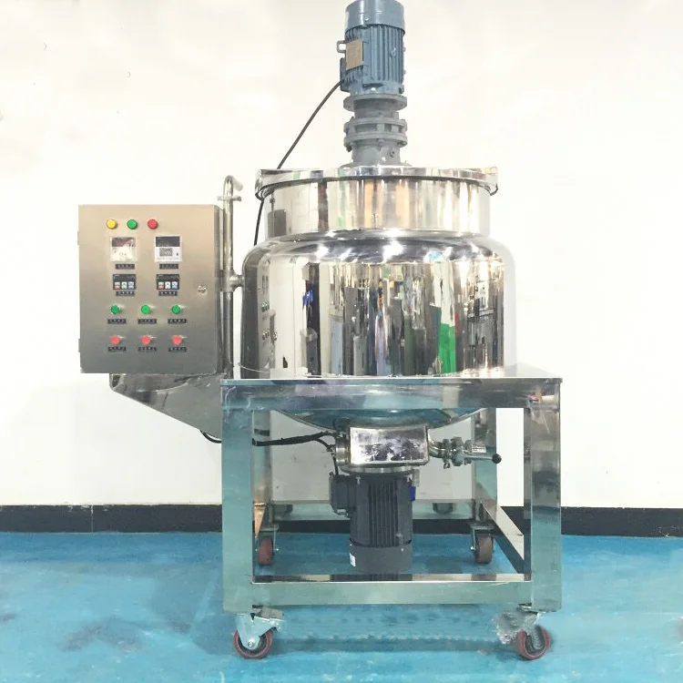 Recommend 100l electric heating stainless steel mixing tank for petroleum jelly making