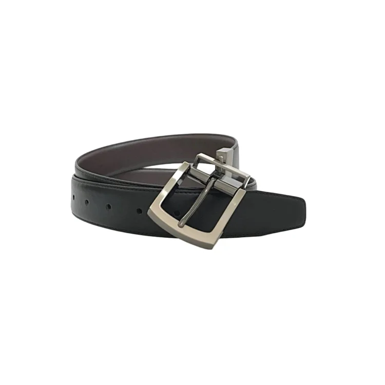 Yang Hsing Belt - PU & Split Leather Belt Rotate Belt Buckle HK-F-D001