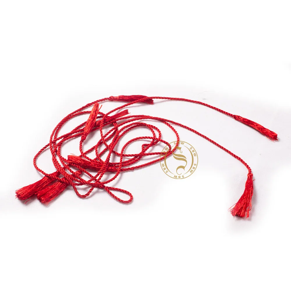 Hot Selling Church Vestments Accessories Liturgical Cord Best Price Cincture with Clip for Cross