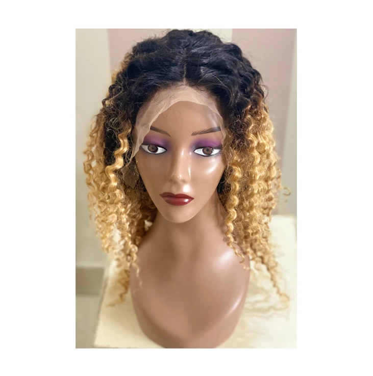 High Quality Best Supplier of Raw Unprocessed Indian 4x4 Deep Curly Human Hair Extensions Wigs Available at Affordable Price