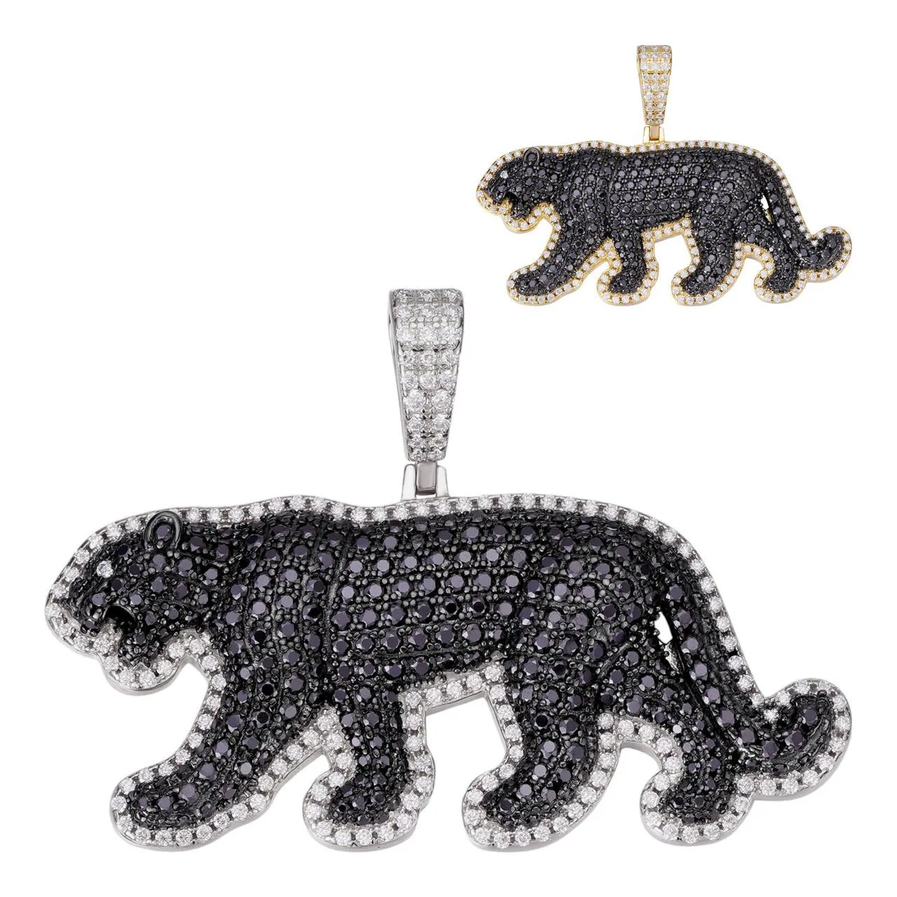 Женское ожерелье с кулоном из муассанита 925 18 карат