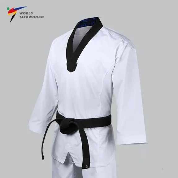 Factory Wholesale TU-0017 Kids and Adult Itf Taekwondo Uniform Custom Logo Cotton Martial Arts Training Shorts for Karate MMA