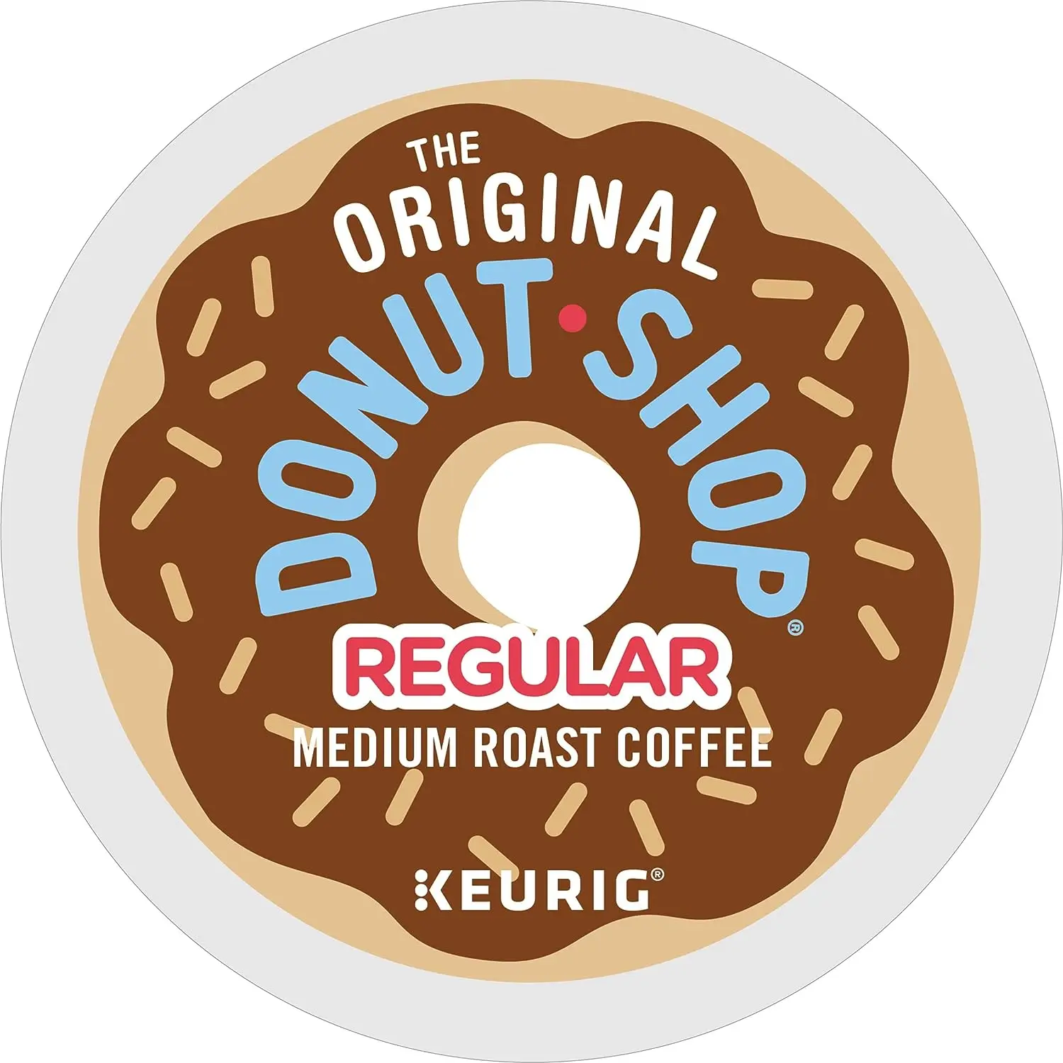 Regular Keurig Single-Serve K-Cup Pods, Medium Roast Coffee, 72 Count (6 Packs of 12)