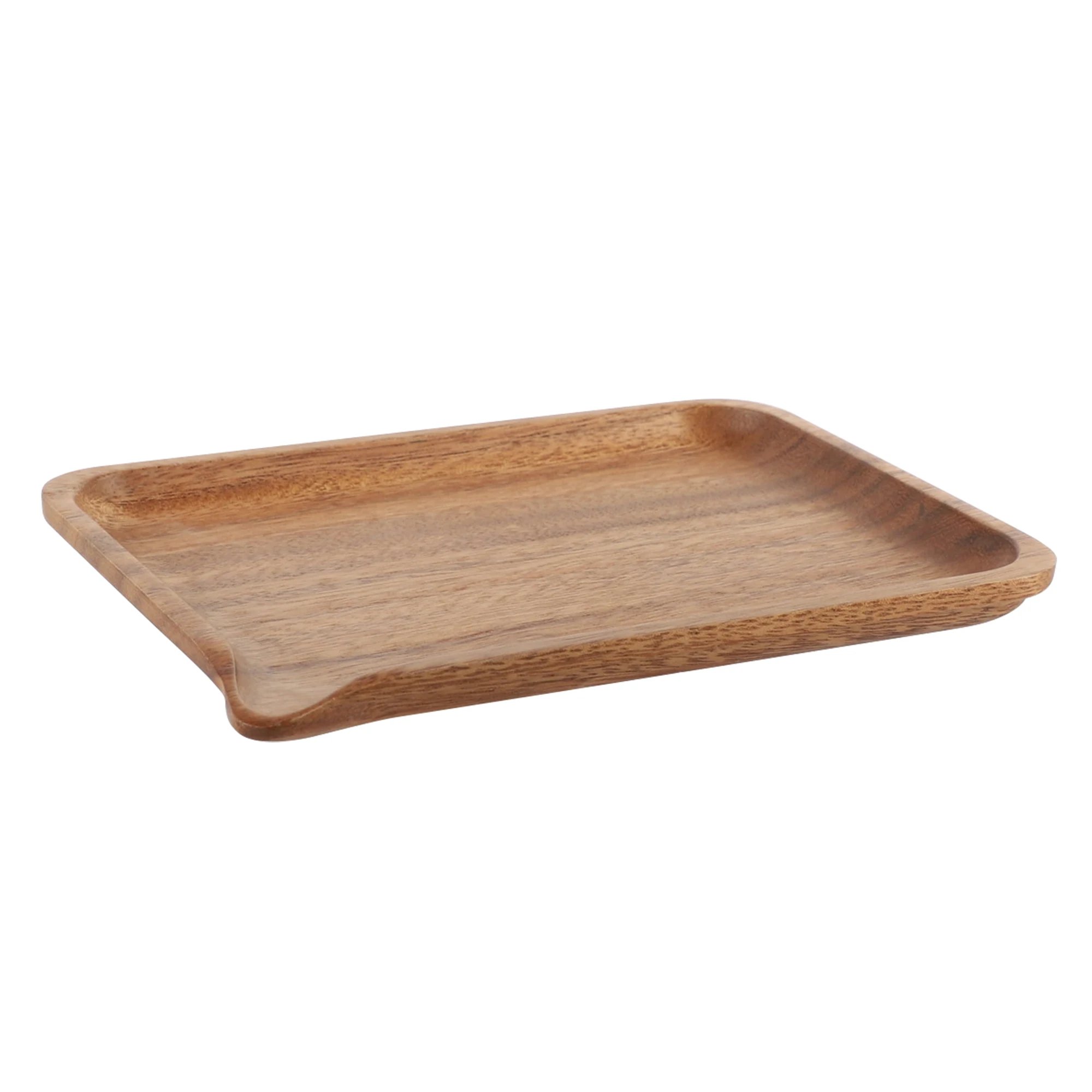 UKETA High Quality Elegant Design Walnut Wooden Tobacco Rolling Tray Custom Serving Tray for Tobacco