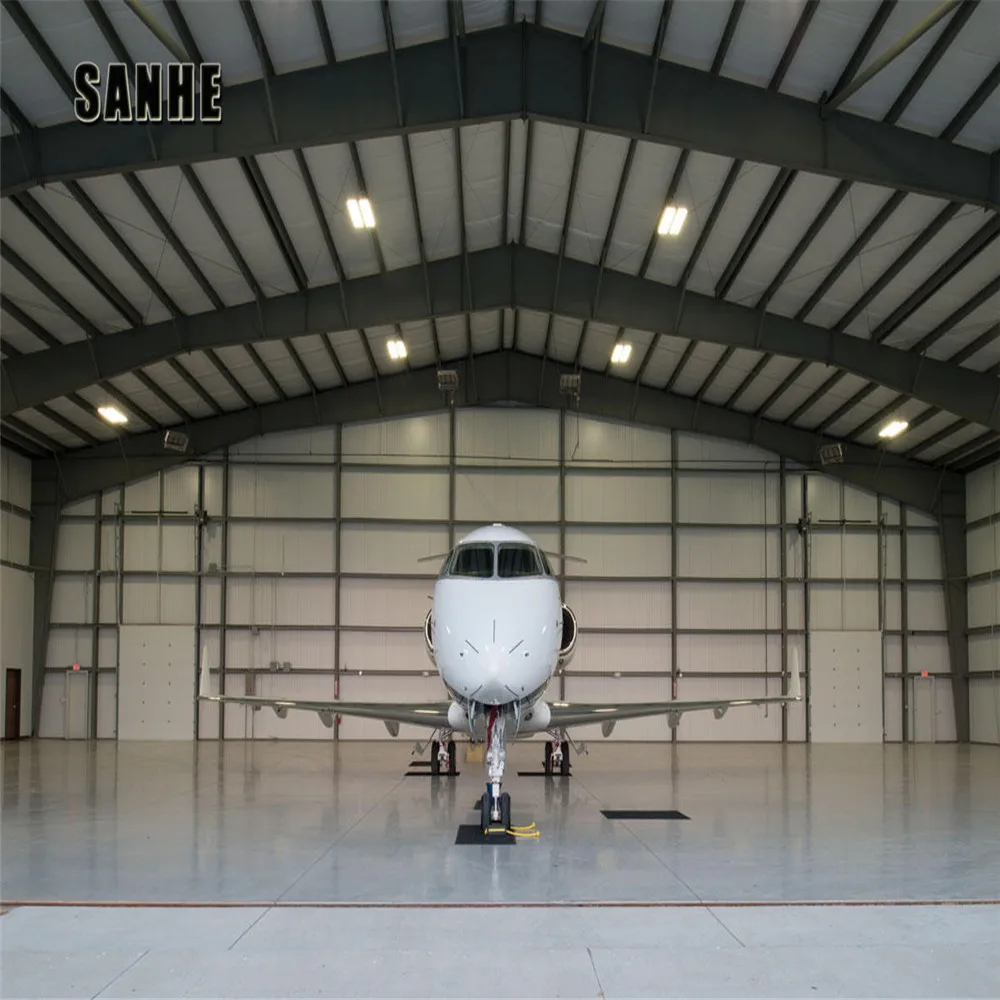 High Quality Prefabricated Warehouse Construction Industrial  Workshop metal Frame steel Hangar Shed Construction