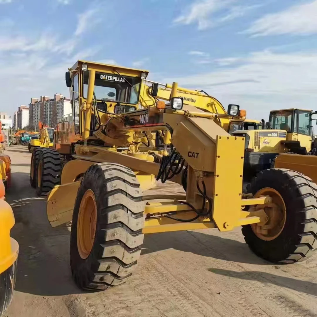 Used CAT 140H Motor Grader High quality cat 140h motor grader used cat 140 grader