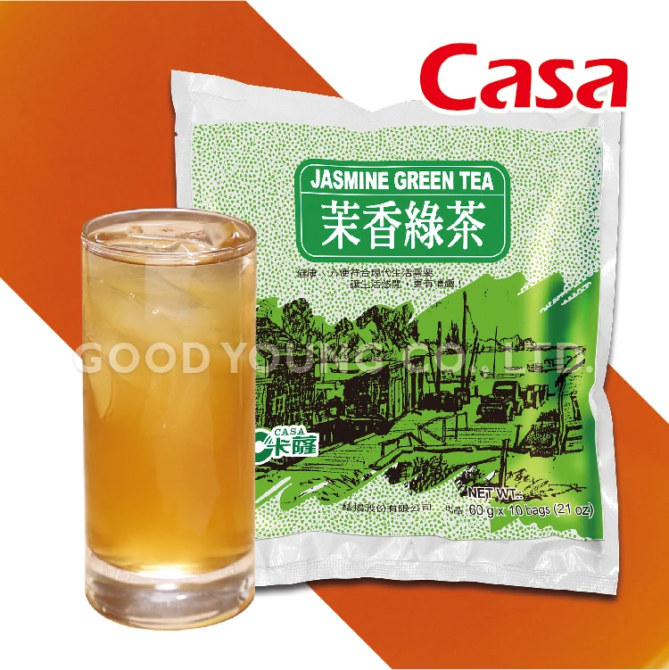 OEM Bubble Tea Ingredients for Boba Tea Shop Catering Jasmine Green Tea Bag