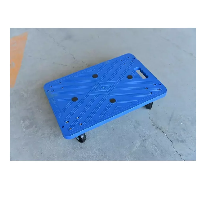 Lightweight Polypropylene Smoothly Approach All Directions 200lbs Plastic Mover Dolly Made From Viet Nam