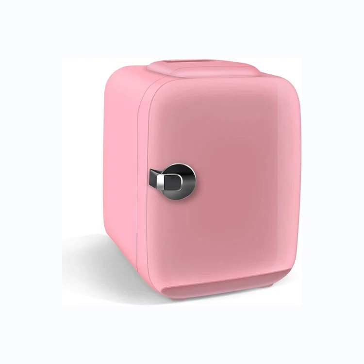 Refrigerador mini  6L 8L 10L AC/DC Custom portable beauty led mirror door small cosmetic mini skincare fridge