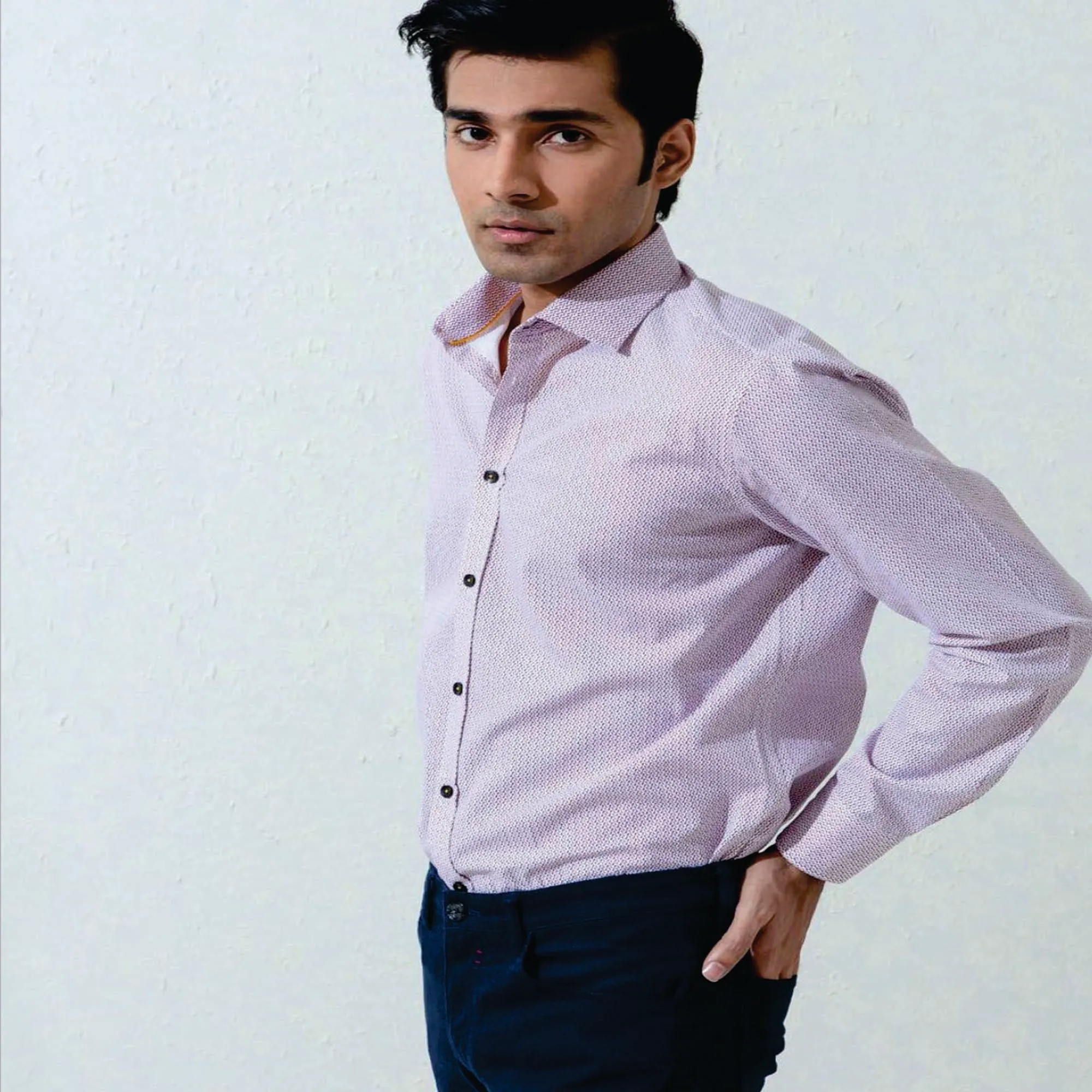 Exam Causal Spring Summer Mandarin Collar Linen Solid Color Stand-Up Collar Long Sleeve Button O-Neck Men Casual Shirt