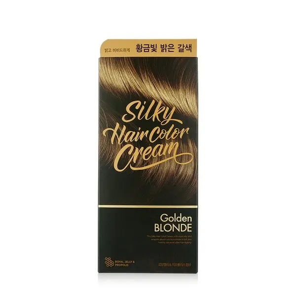 New Arrival Hot Selling Korean Hair products Product Wholesale THE FACE SHOP Stylist Silky Hair Color Cream Golden Light Brown