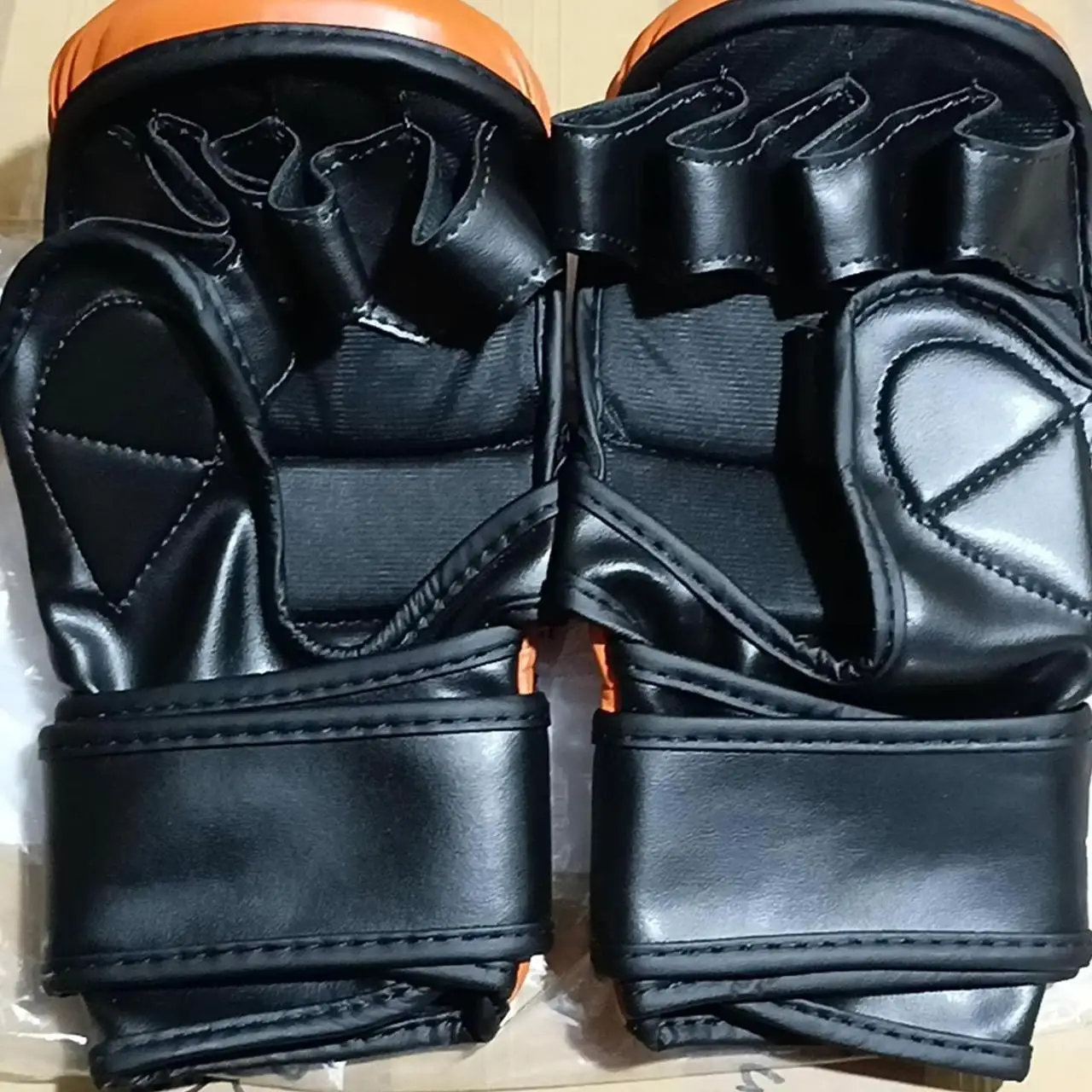 Premium Leather Boxing Gloves for MMA Training and Competition