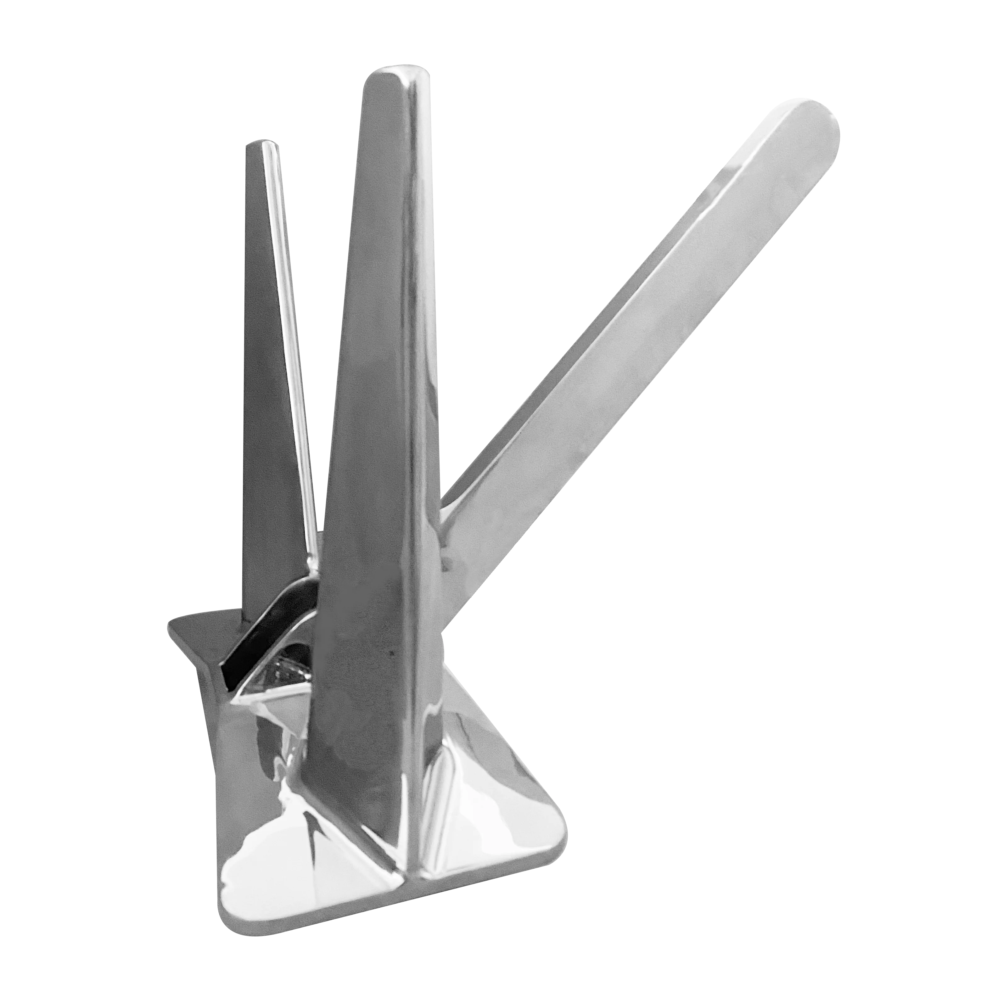 Boat Anchor 316 Stainless Steel Mirror Polished Pool Anchor Marine Hardware