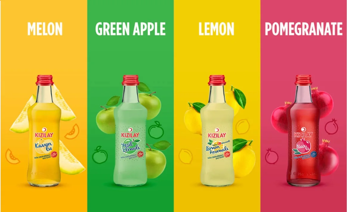 KIZILAY mineral water fruit 200ml