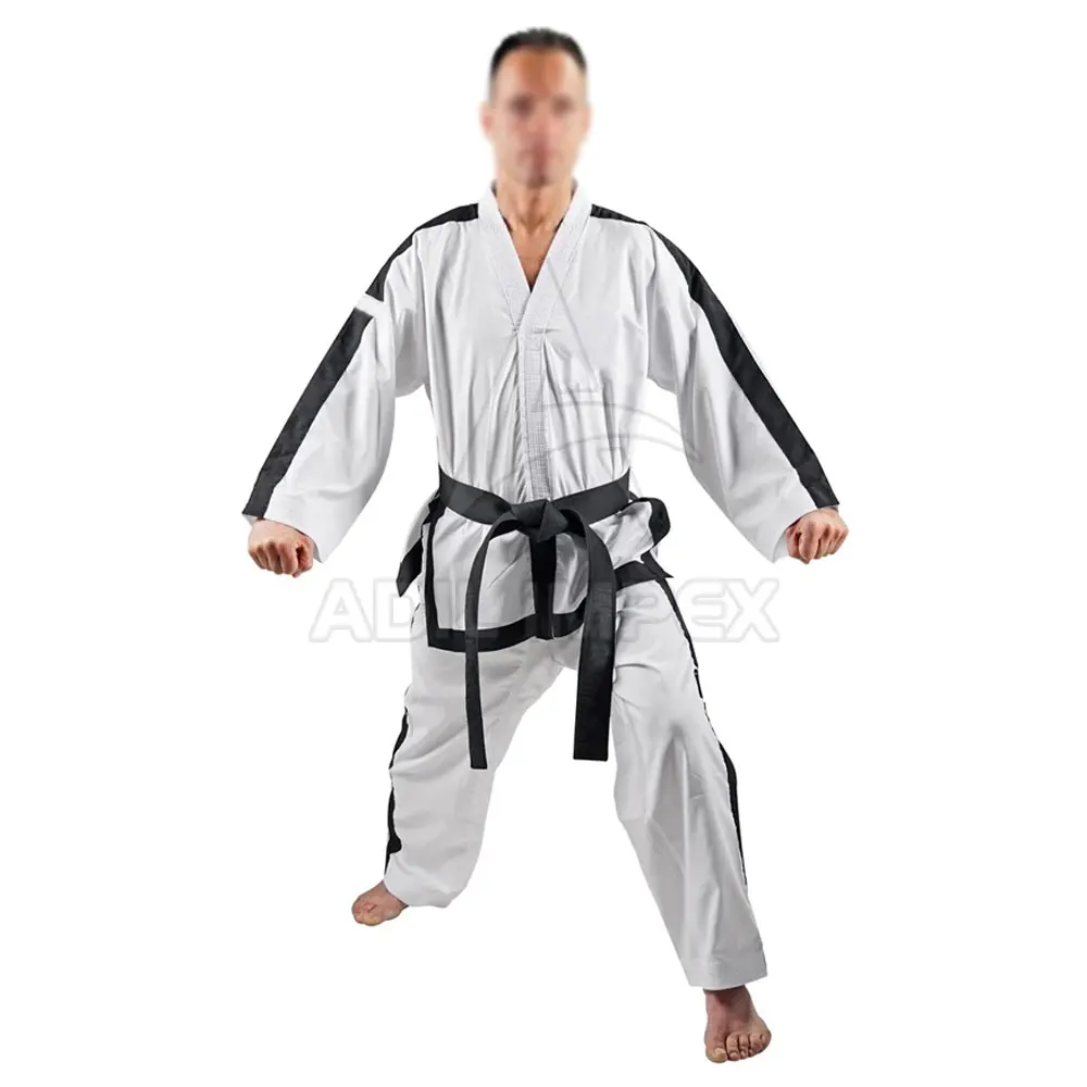 Private Custom Logo & Design Martial Arts ITF Taekwondo Uniform Cheap Price Made In Pakistan Taekwondo Suit