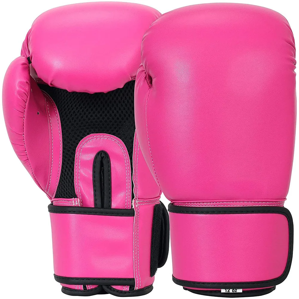 New PU leather boxing gloves custom men women boxing gloves manufacturers