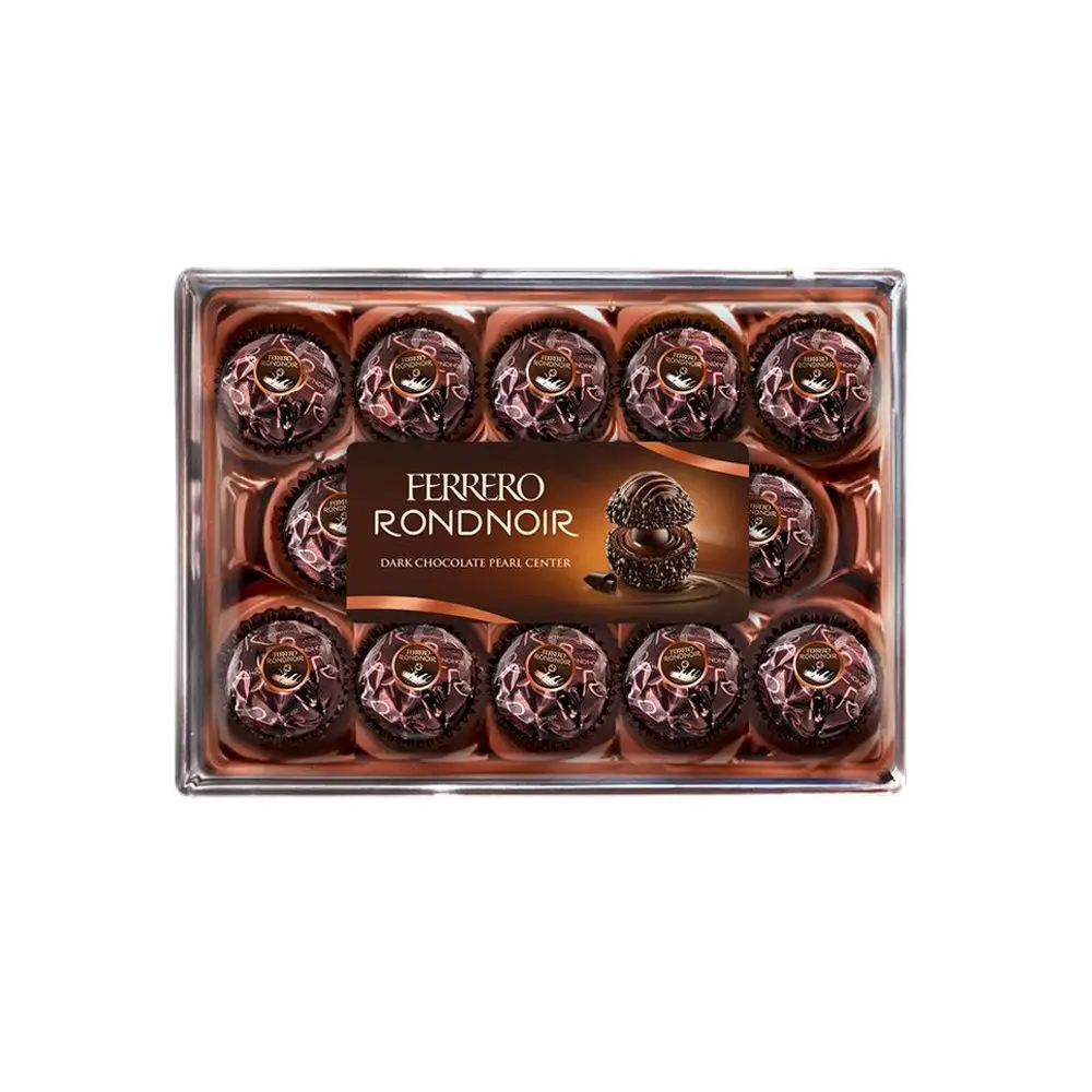 Ferrero Rondnoir коллекция шоколада изысканные шоколадные конфеты из фундука Молочные Конфеты 48 штук в ассортименте кокосовые и