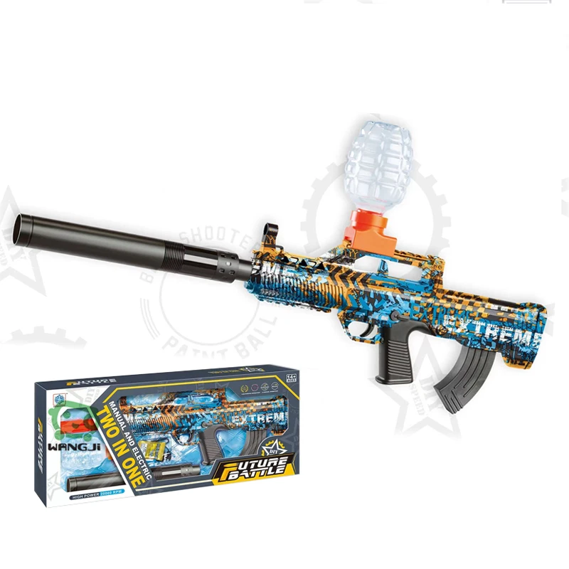 M416 AK47 QBZ Electric Toy Gun Water Beads For Blasters Gel Toy Gun