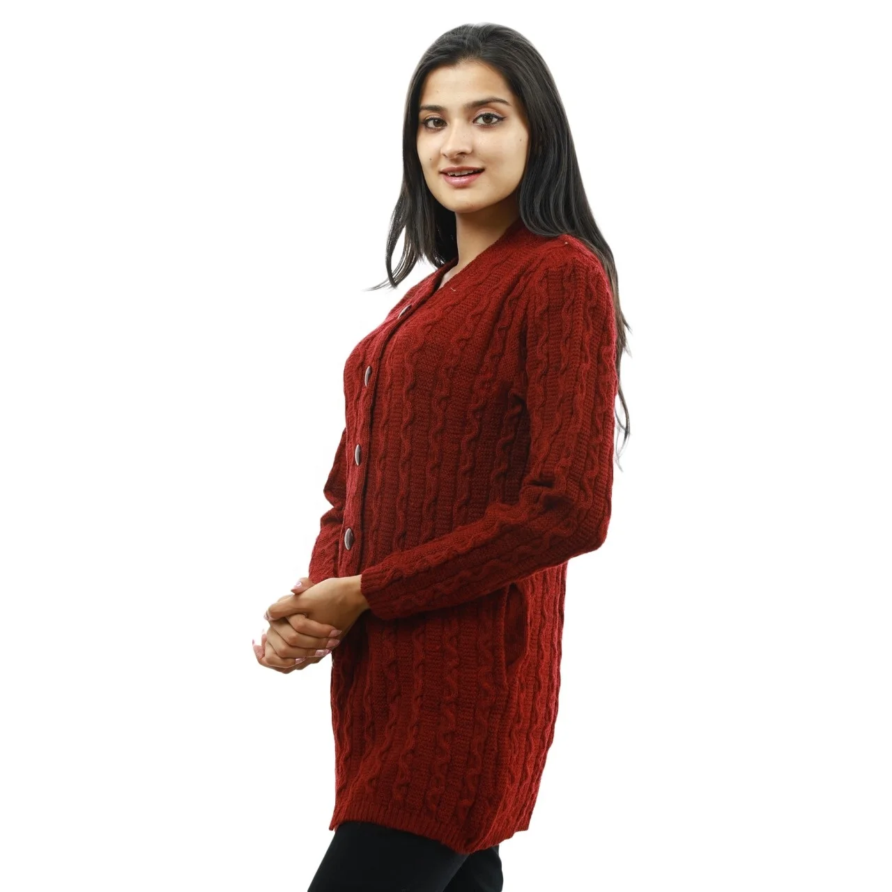 Женские шерстяные и акриловые кардиганы, другие аксессуары для одежды