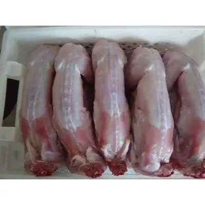 Свежее замороженное мясо кролика без кожи