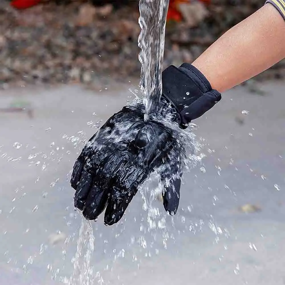 Latest Design Motorbike Gloves Customized Waterproof Glove with Hard Knuckle Durable Sports Wear Gloves