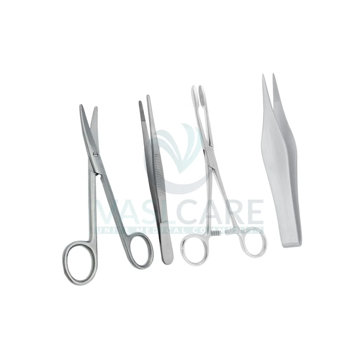 Minor Basic Surgery Small Wound Dressing First Aid Surgical Instruments Excision Care Set Of 20pcs Stainless steel
