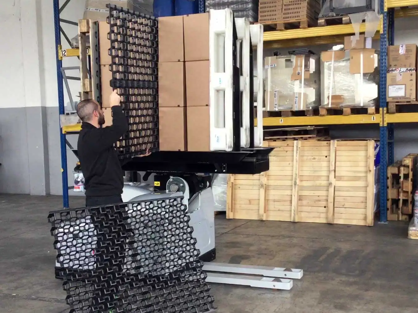 Новое поступление, машина для терения поддонов Toppy, инвертор для поддонов «Pharma ADV», изменение поддона, наклонив нагрузку до 1000 кг