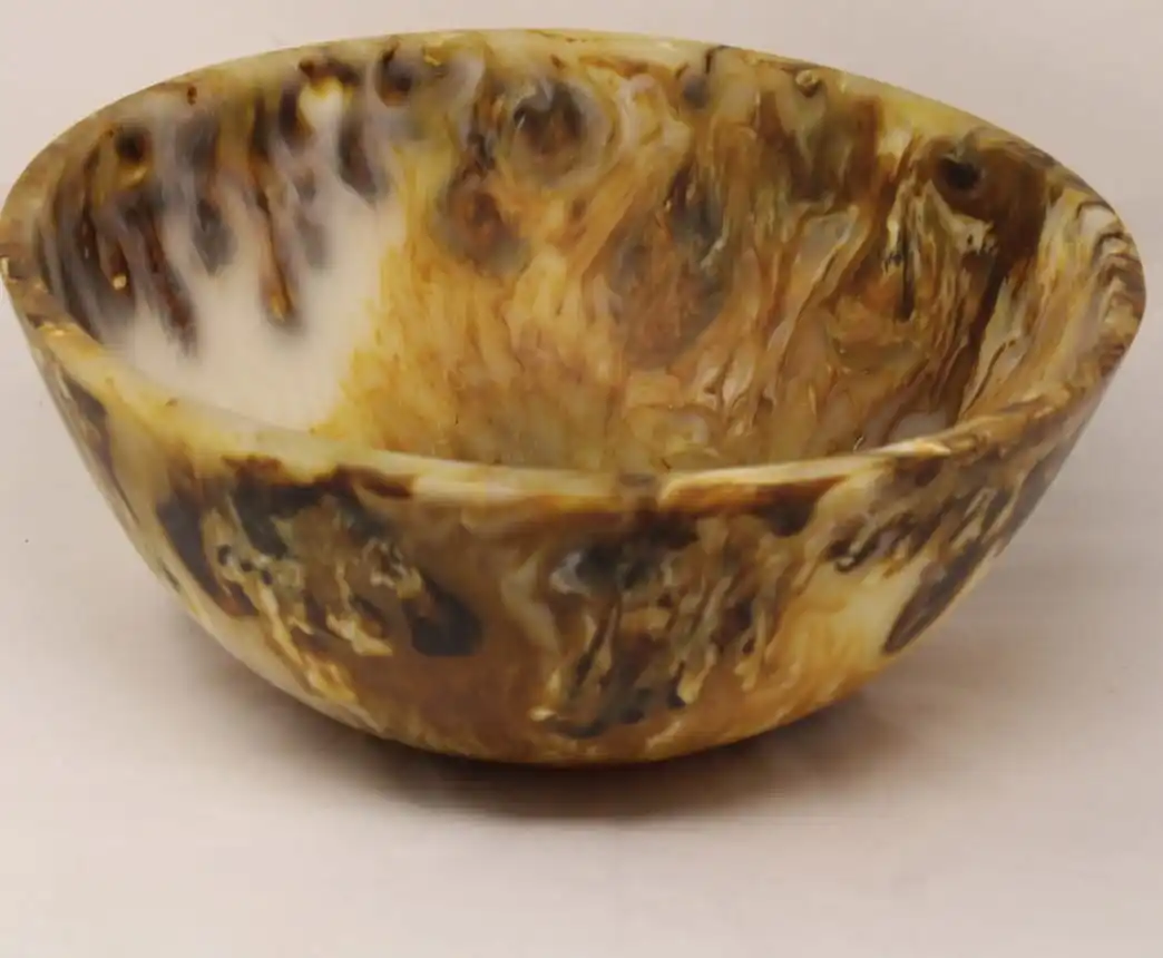 Natural Finished Resin Crafts Bowls Handcrafted with Eco-Friendly Materials sale from india