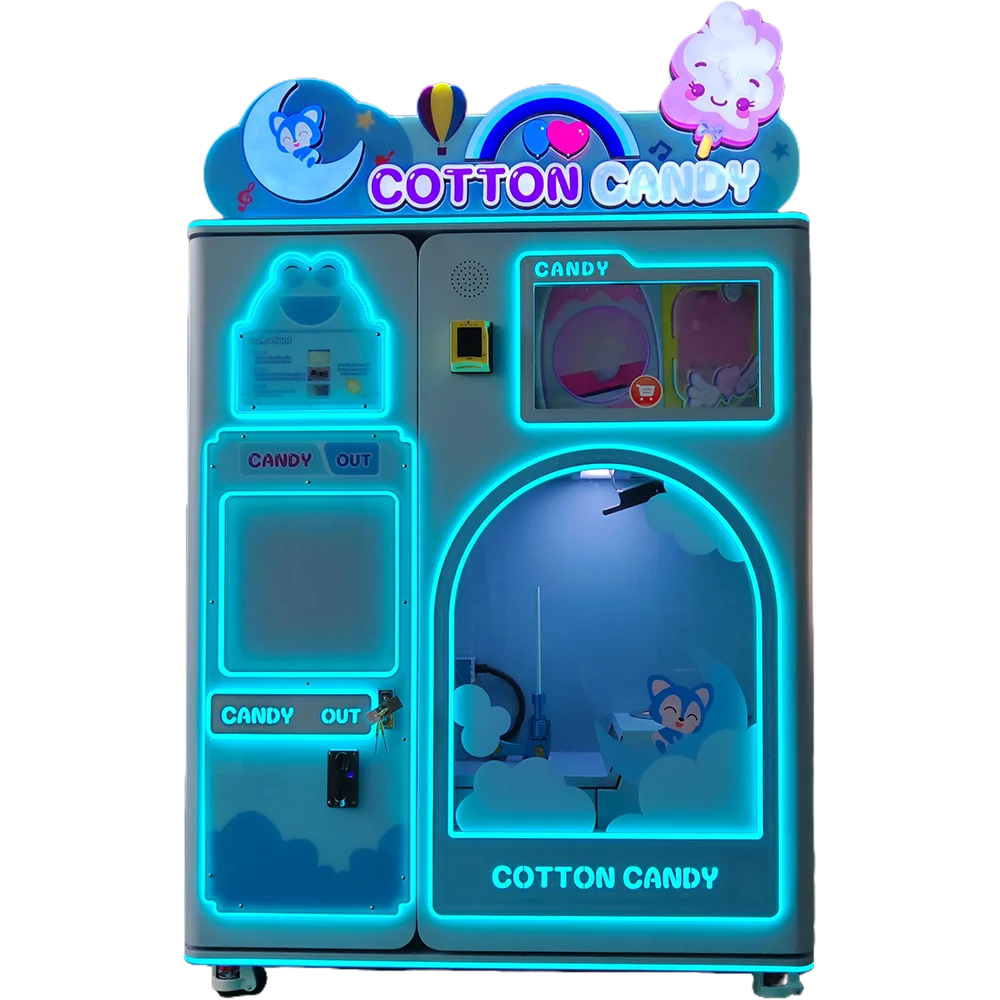 Cotton Candy Self-service Machine Cotton Candy Machine Made in China Cotton Candy Machine Vending Not Expensive
