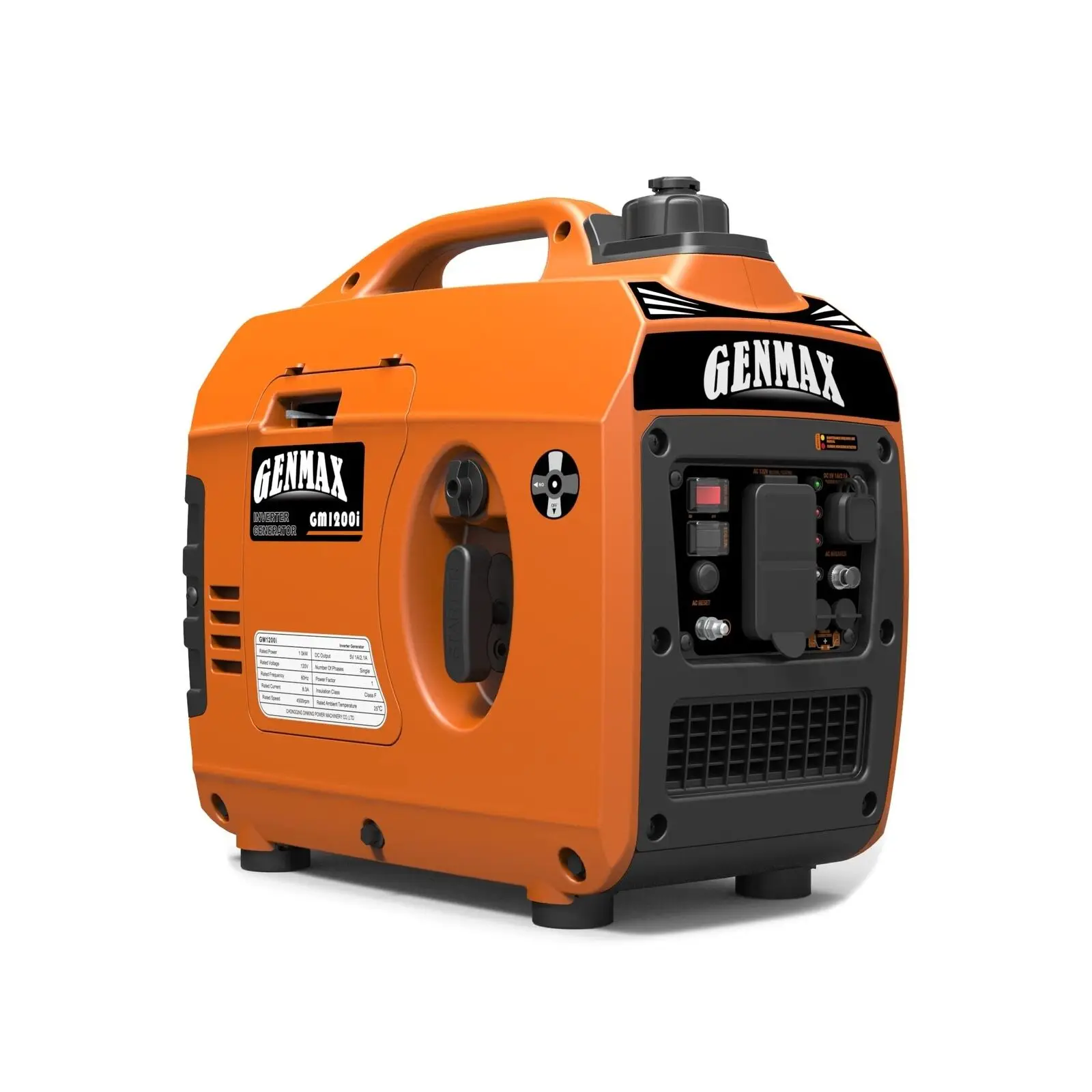 High Quality New Arrival GENMAXS Portable Inverter Generator, 7250W Super Quiet Dual Fuel Portable Engine Remote/Electric Start