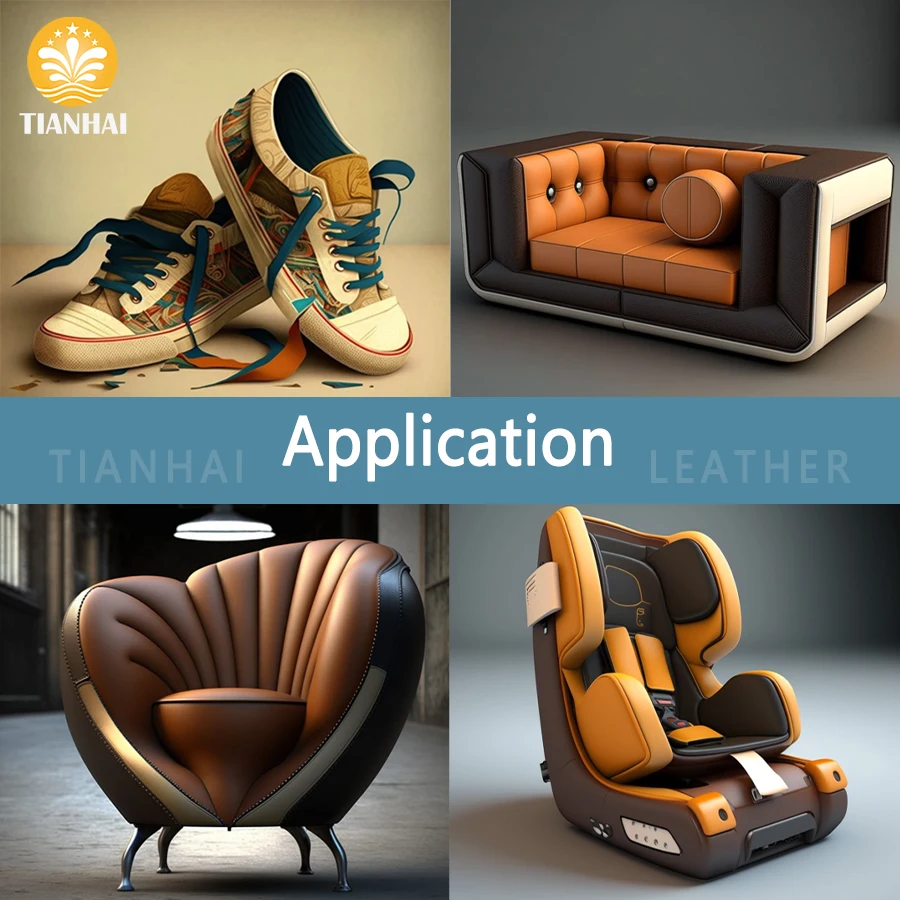 Wholesale Water Resistant Abrasion-Resistant shoe leather rexine leather pu leather material for shoes