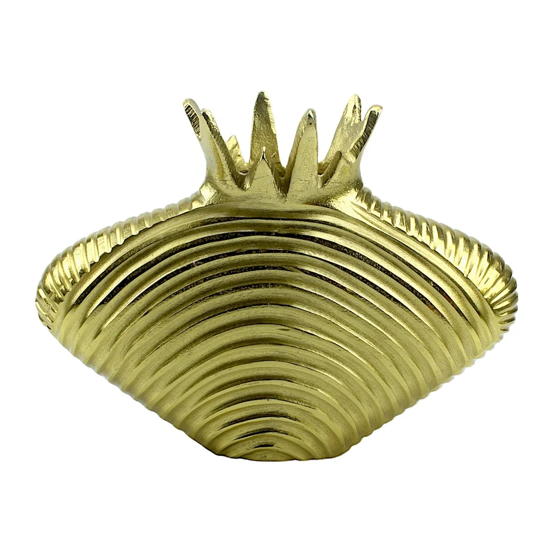 New Arrival Golden Color Medium Size Flower Vases Of Best  Design Top Quality  Decorative With The Sizes  23x16x16 Cm