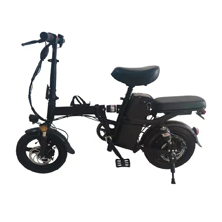 Fast Charging Lightweight Folding Folding Electric Bike 500W 48V Portable Aluminium Frame Factory Price Folding Electric Bike
