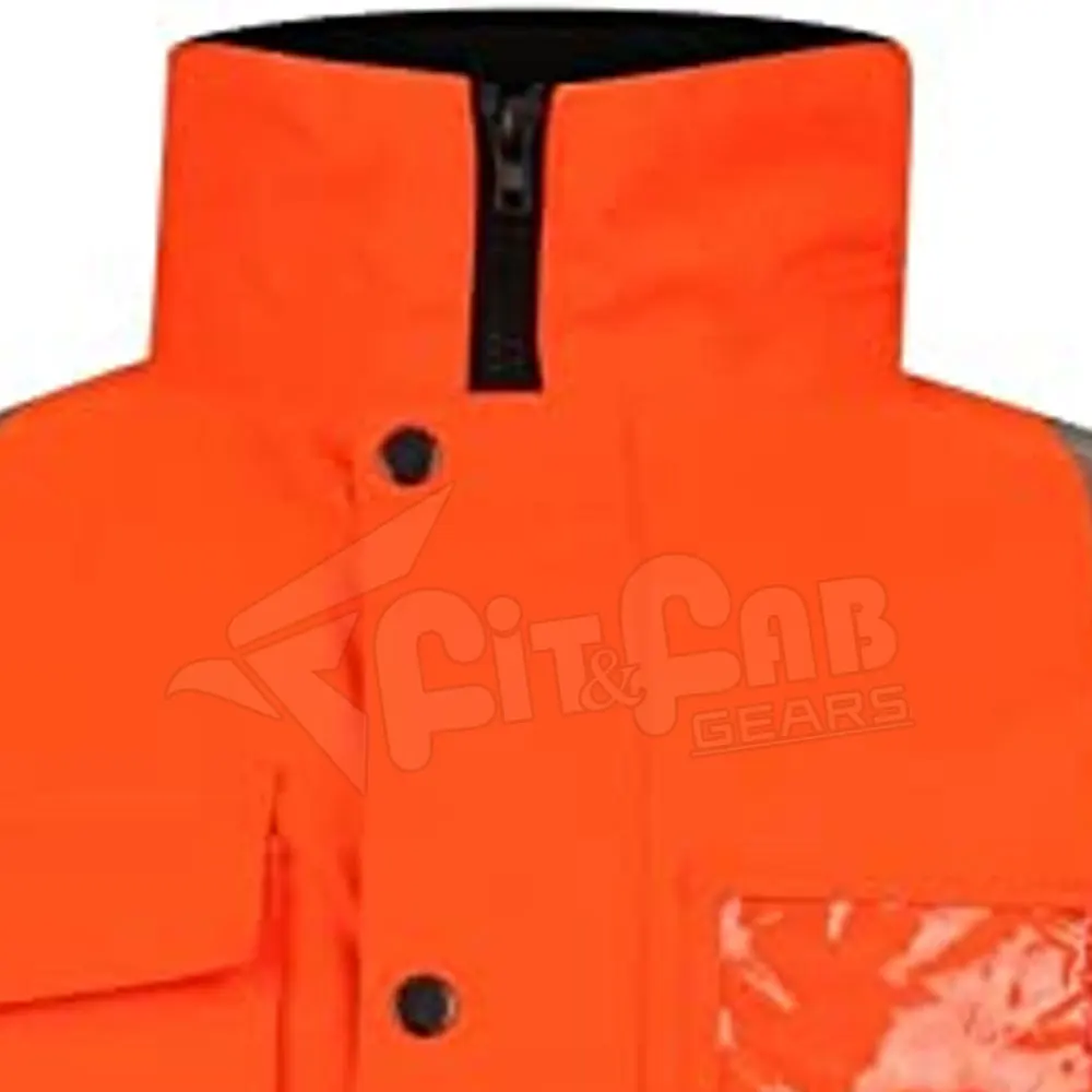 Comfortable Customized Safety Jacket Quick Dry Work Wear Comfortable OEM Services Customized Safety Jackets