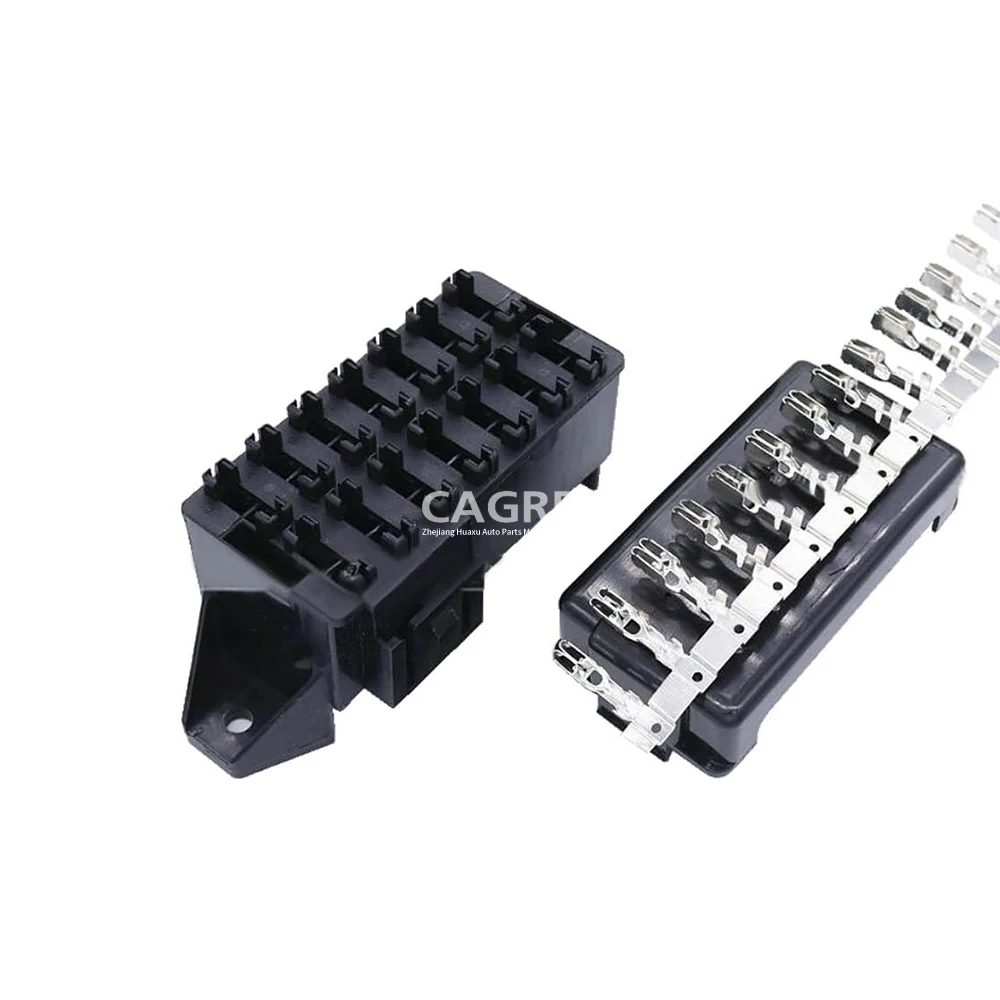 14 Way Auto fuse box assembly With terminals Dustproofmounting  Car part BX2141A-1