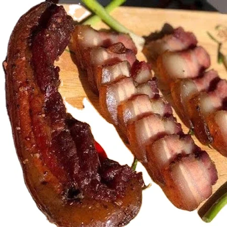 natural smoked bacon with quality assurance