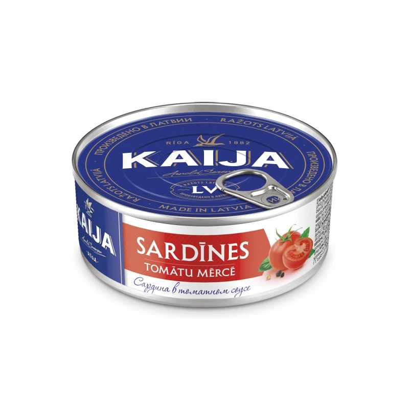 Seafood in Tomato Sauce or Vegetable Oil Canned Sardine Fillet