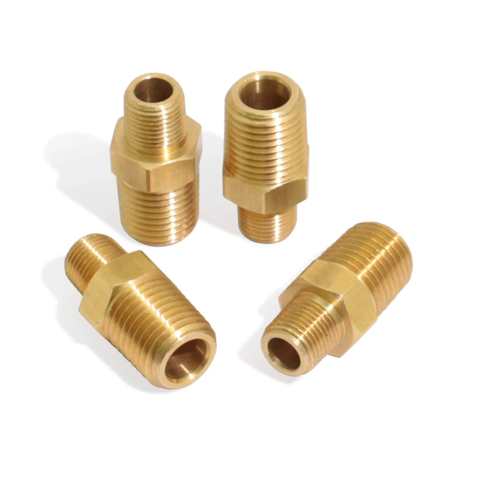 Best Quality Brass Nipples Copper Material Super Selling Connecting Pipes Valves Other Pipes Head Model Weld Connection Export