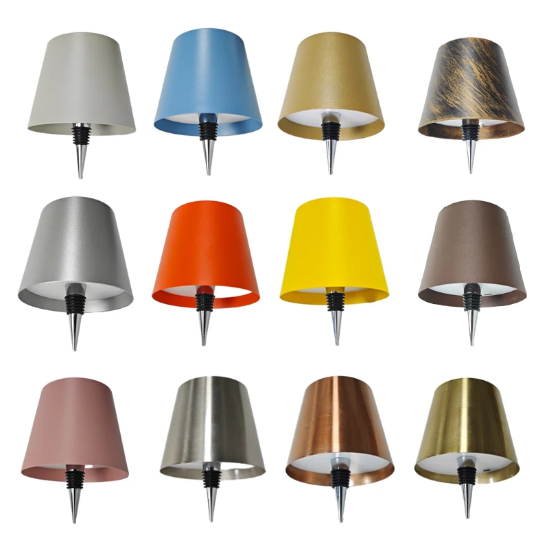 Led Touch Control Wine Wireless Bottle Lamp Light Portable Cordless Rechargeable Restaurant Bar Led Embed Bottle Table Lamp