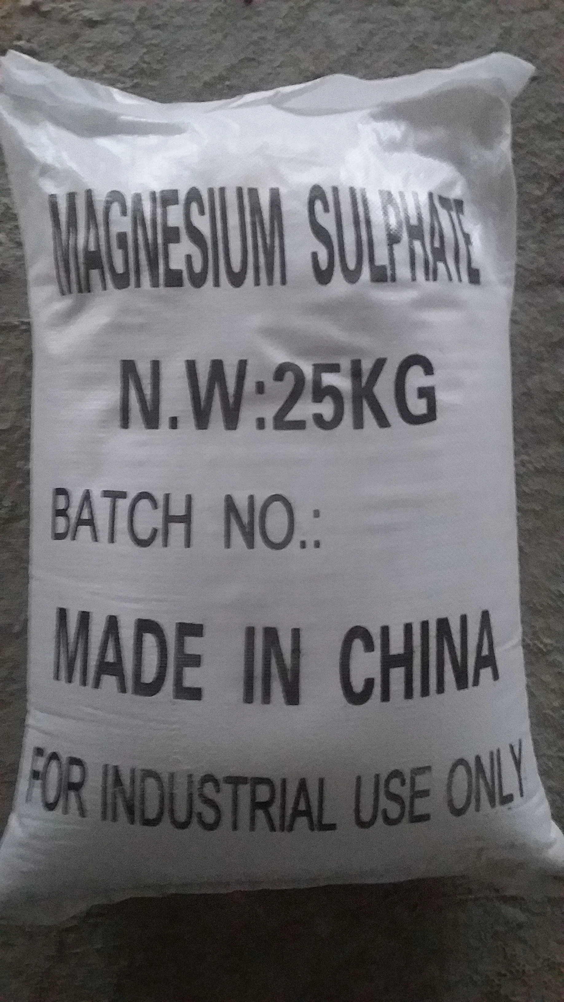 Magnesium sulphate agriculture fertilizer Chinese