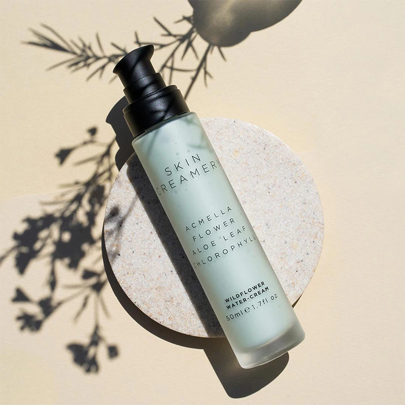 Highly Recommended 50ml Wildflower Water-Cream Facial Serum Light Moisturizer Vitamin Main Ingredient Dry Skin Targets Face Eyes