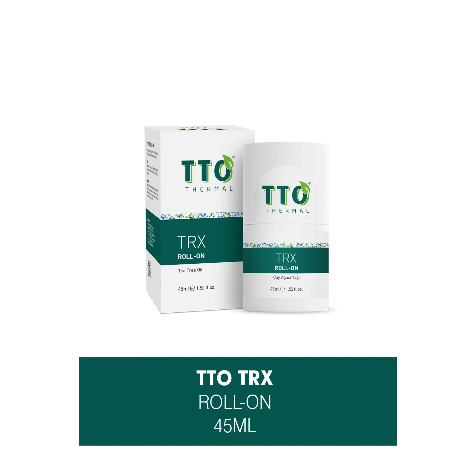TTO Trx Roll-on 45 ml Antiperspirant (Tea Tree Oil)